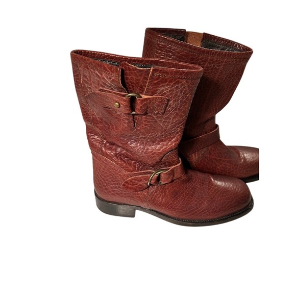 Buttero Frontiera Men's Motorcycle Boots Brown EU Size 41.5 US Men's 8.5 - Picture 2 of 10